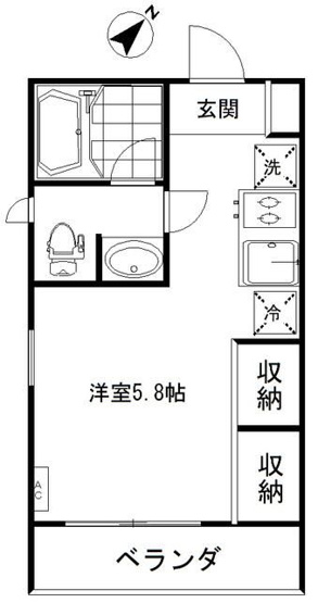 【間取り】 | グリーンテラス経堂