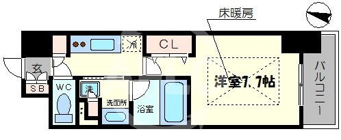 アーバネックス本町の間取り|間取り