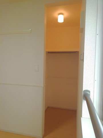 アルカンシェル　Ｂの収納|大きなスペースがあり、収納には困りません