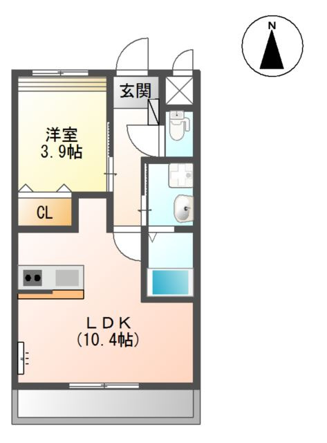 sun fitの間取り