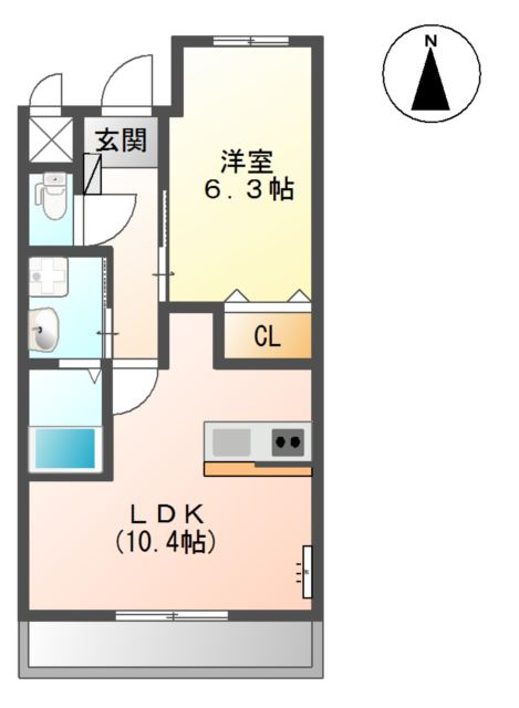 sun fitの間取り