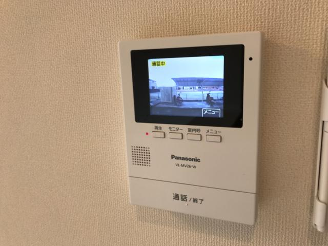 sun fitの内装|カメラ付インターホン
