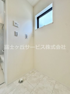 【ランドリースペース】 | 豊橋市芦原町 58-2期 新築一戸建て 2号棟 | 洗濯機置き場です