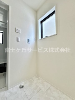 【ランドリースペース】 | 豊橋市芦原町 58-2期 新築一戸建て 5号棟 | 洗濯機置き場です