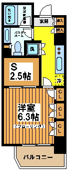 【間取り】 | ラグラースダイヤモンドマンション桜上水