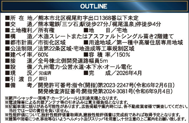クレイドルガーデン／北区梶尾町第１０／２号棟の地図