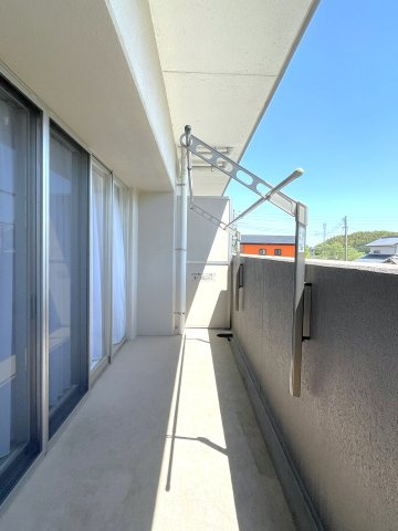 アルファスマート新山口駅東のバルコニー