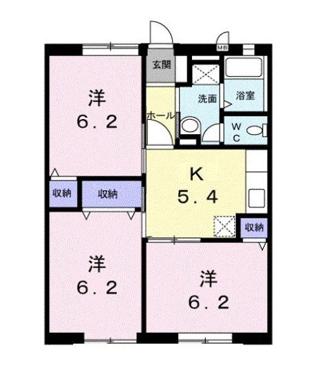 【間取り】 | カーサパルドⅠ