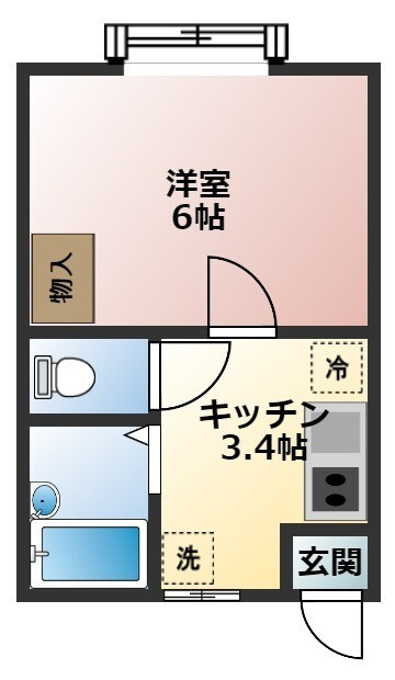 エスポワールⅡの間取り