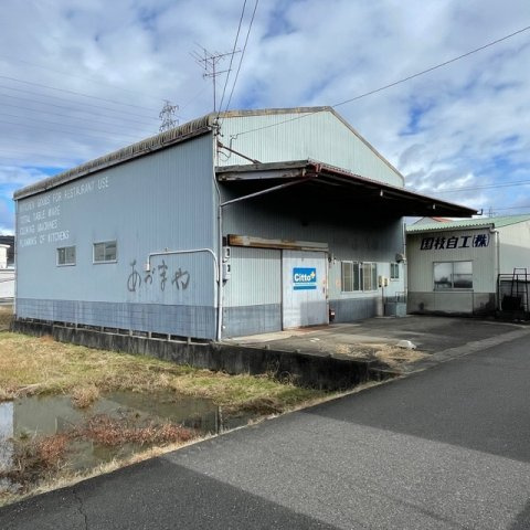 岐阜市木ノ下町４丁目の倉庫の外観