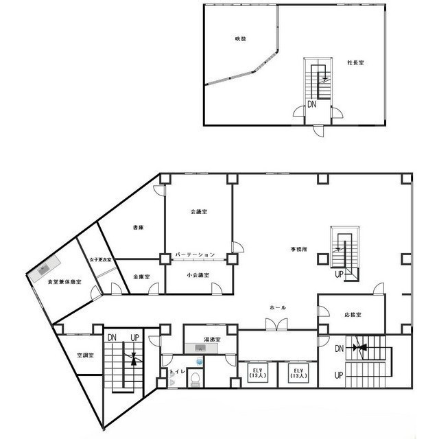 喜久家ビルの間取り