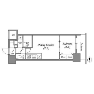 【間取り】 | スプランディッド淀屋橋DUE