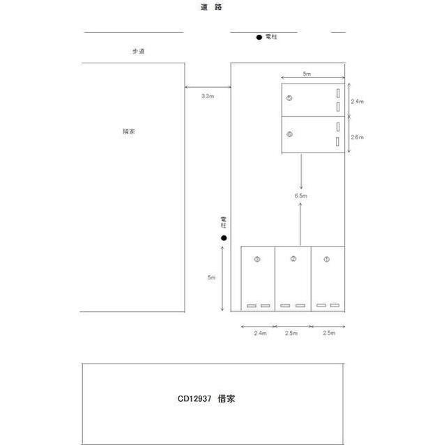 岐阜市今嶺４丁目の駐車場の間取り