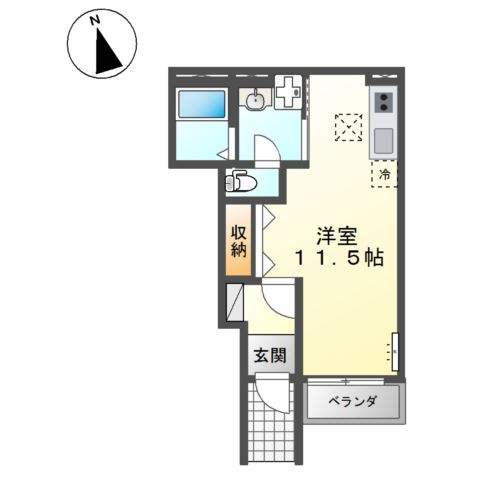 赤坂コートの間取り