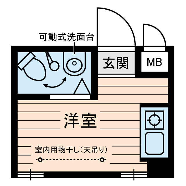 柳橋ビルの間取り