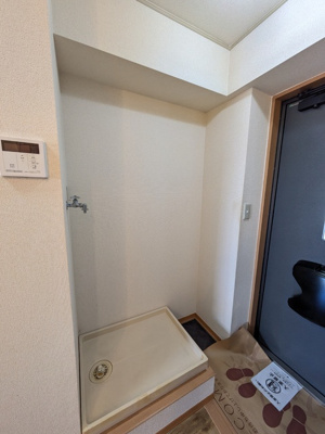 室内洗濯機置き場♪