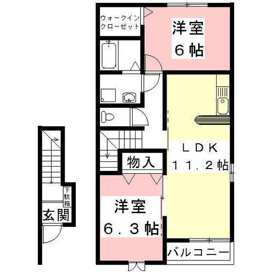 ネオ　ステージの間取り
