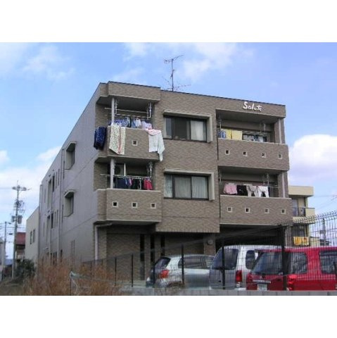 岐阜市北島７丁目の賃貸マンションの外観