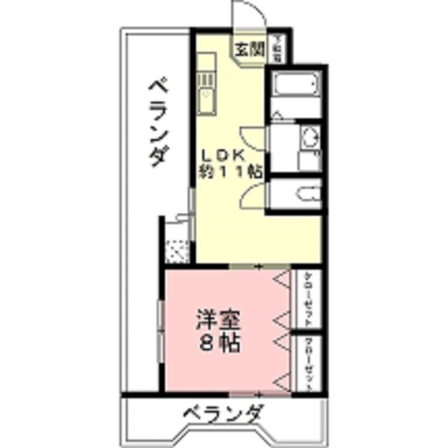 エステイト　ツジの間取り