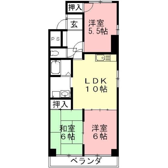 プルミエ１１の間取り