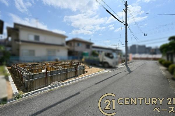 桜井市大字西之宮の新築一戸建の前面道路含む現地写真|■現地撮影写真■ＪＲ香久山駅まで徒歩５分で便利な環境です！