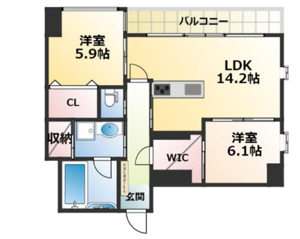 【間取り】 | GRANDIR博多駅南