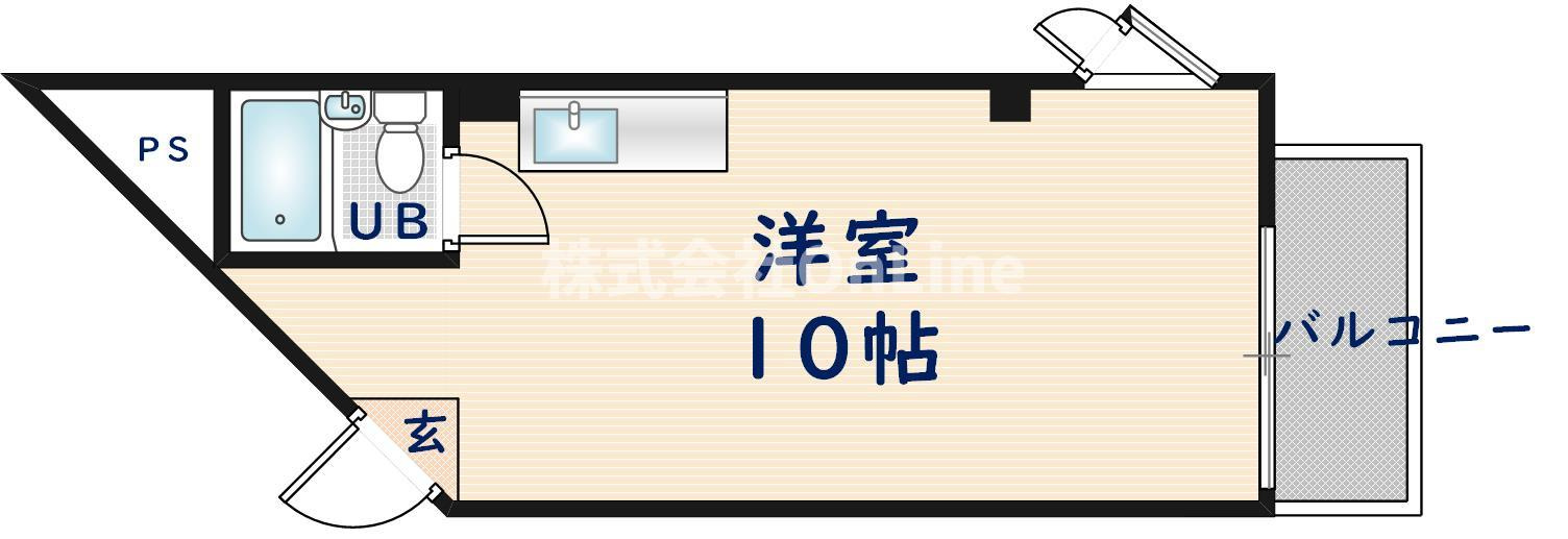 フライングブルーの間取り