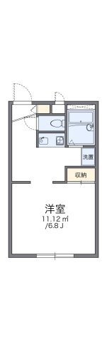レオパレスソレイユの間取り