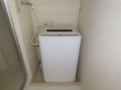 レオパレスソレイユのその他|洗濯機も付いています
