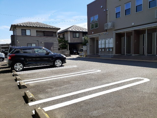 ネクステージの駐車場