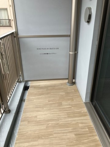 パークアクシス浅草田原町ガーデンのバルコニー