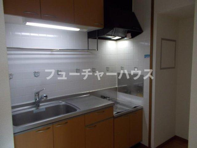 ブロッサム松山アネックスＡのキッチン|きれいなキッチンです
