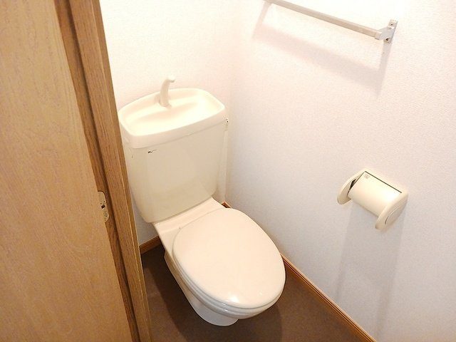 グリーンヒルズＫのトイレ|落ち着いたトイレです