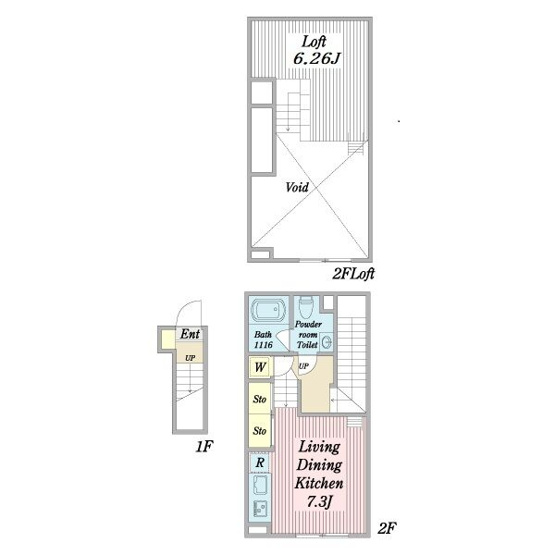 【間取り】 | アーブルフレールB棟