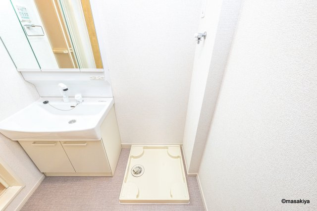カーザ　レガーメの洗面所