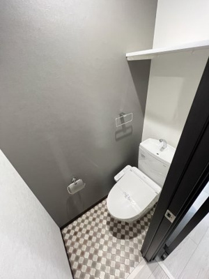 【トイレ】 | アクアプレイス京都二条城北 | 清潔感のあるトイレです