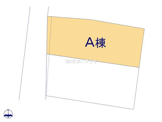 仲介手数料無料）一宮市木曽川町黒田IIIの区画図