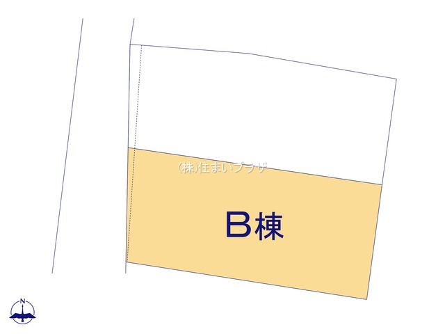 仲介手数料無料）一宮市木曽川町黒田IIIの区画図
