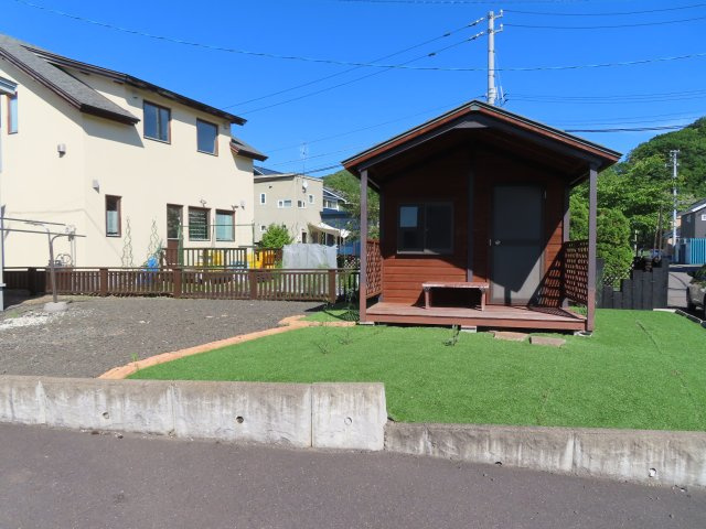 北見市川東３１番地３４　中古売家の庭