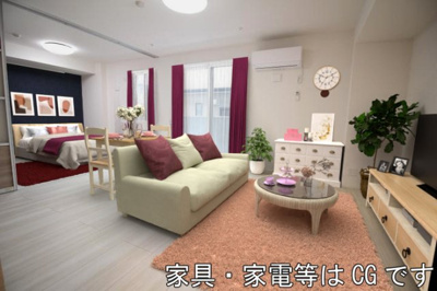 【洋室】 | D-ROOM野間大池 | リビング【家具・家電はCG】