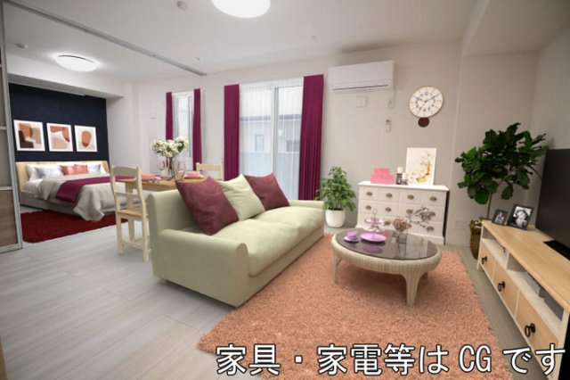 【洋室】 | D-ROOM野間大池 | リビング【家具・家電はCG】