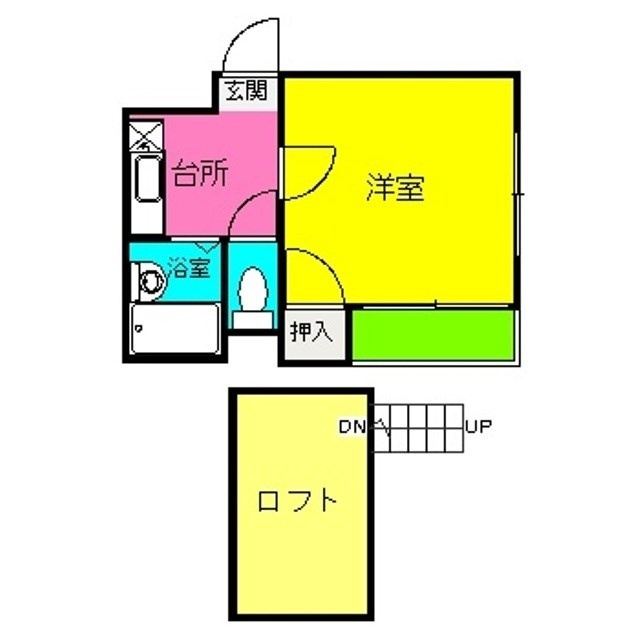 エクセル博多東の間取り