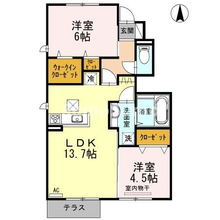 ソレーユ・コートの間取り