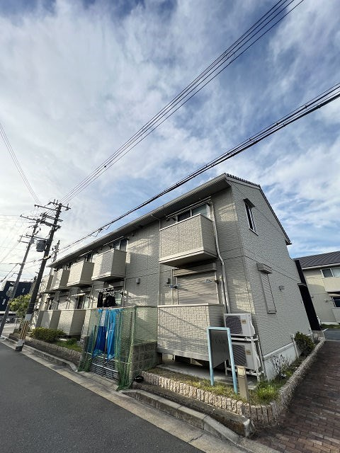 クレールA棟の外観|外観もきれいです