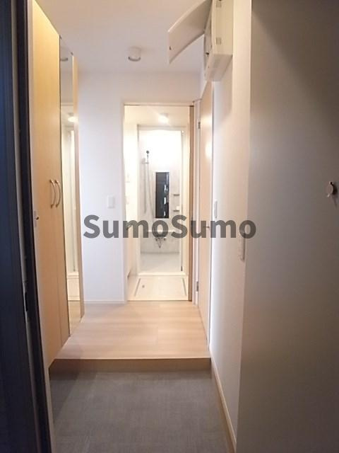 サニーコンフォートの玄関|ゆったりとした玄関です