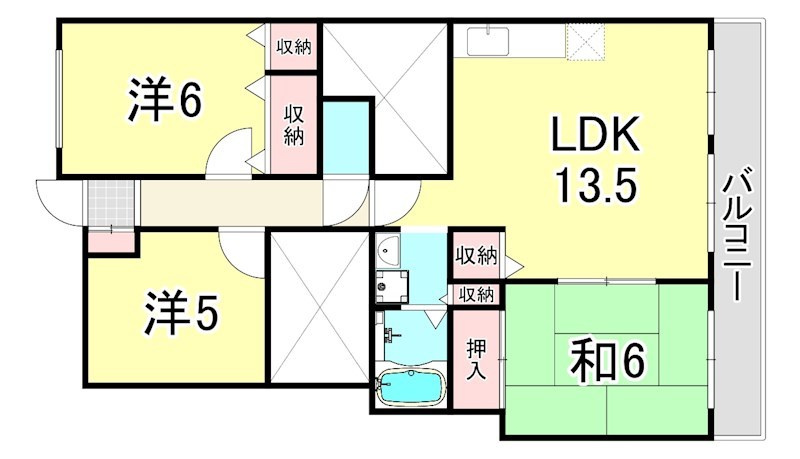 ファースト園田の間取り