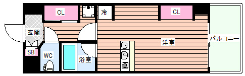 【間取り】 | THE MUTUAL 江坂