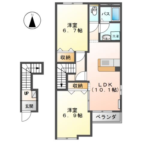 スイレンカの間取り