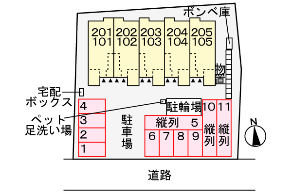 シエルの区画図