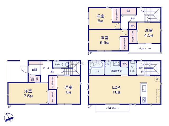 仲介手数料無料）一宮市今伊勢町宮後の間取り